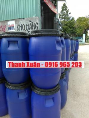 Thùng phuy nhựa 30 lít, thùng nhựa 30 lít đựng phân bón, can nhựa 30 lít