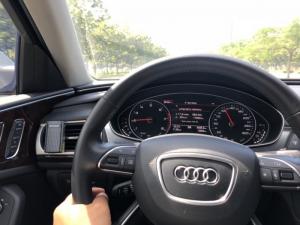 Bán Audi A6 sx cuối 2016 đk 1/2017 màu vàng cát cực hiếm