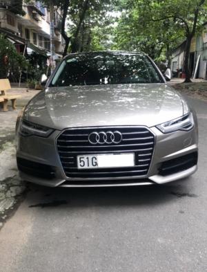 Bán Audi A6 sx cuối 2016 đk 1/2017 màu vàng cát cực hiếm