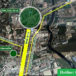 Đất sổ hồng thồ cư Tân Kiên, Bình Chánh, HCM- đường nhựa, XD tự do