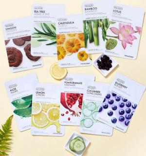 Combo 10 Mặt nạ giấy mặt nạ dưỡng da the face shop real nature