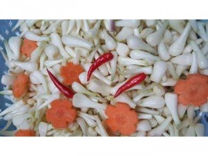 Tôm khô củ kiệu mừng xuân