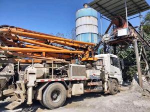 Ô tô Bơm bê Tông 25m Hiệu Zoomlion, Sản Xuất Năm 2014, Hàng Nội Địa Trung Quốc, Đã Qua Sử Dụng