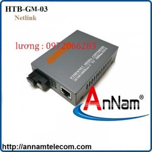 Bộ chuyển đổi converter quang 1Gb Netlink HTB-GM-03