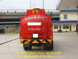 Xe Bồn Xăng Dầu Hino 6m3