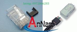 Đầu bấm hạt mạng 2 mảnh RJ45 Cat6