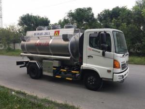 Xe Bồn Xăng Dầu Hino 8m3 (8 khối)