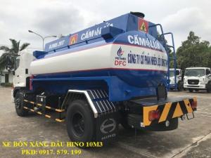 Xe Bồn Xăng Dầu Hino 11m3 (10 khối, 11 khối)