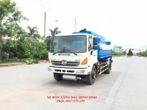Xe Bồn Xăng Dầu Hino 11m3 (10 khối, 11 khối)