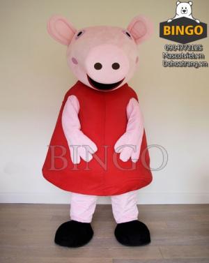 Mascot con heo thần tài - Cho thuê mascot con heo