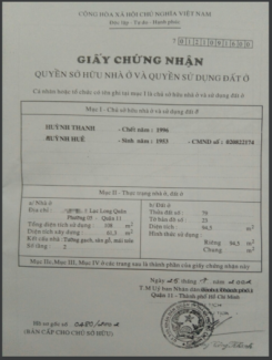 Nhà hẽm xe tải quay đầu trên đường Lạc Long Quân gần ngã 4 Âu Cơ - Lạc Long Quân