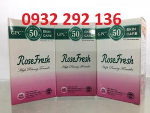 Viên uống Rose Fresh giúp ngừa mụn, giảm mụn