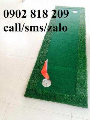 Cờ golf inox mini cho green golf trong nhà