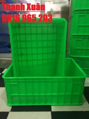 sóng nhựa bít, sọt nhựa có nắp đậy