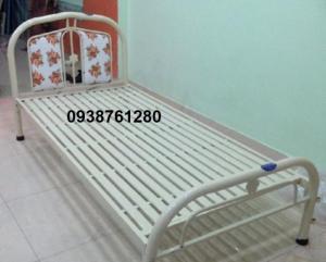 giường sắt đơn ngang 80cm dài 2m