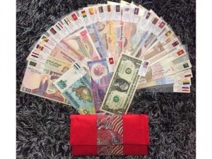 Bộ tiền 28 nước 52 tờ lì xì tết