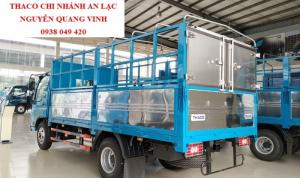Xe tải 5 tấn - Thaco Trường Hải - Ollin 500.E4 ĐỘNG CƠ WEICHAI- thùng dài 4m4 - Hỗ trợ trả góp