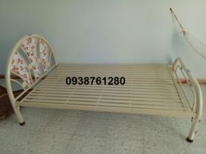 Giường sắt đơn ngang 1m4 dài 2m Duy Phương