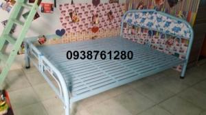 Giường sắt đơn ngang 1m8 dài 2m