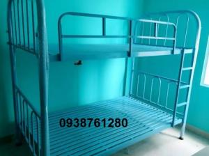Giường sắt 2 tầng ngang 1m2 dài 2m Duy Phương
