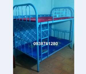 Giường sắt 2 tầng ngang 1m2 dài 2m Duy Phương