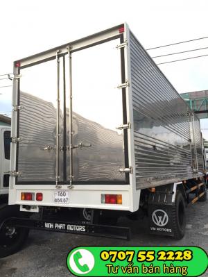 Tặng chỉ vàng khi mua xe tải ISUZU VM 8T thùng 7m, tặng máy lạnh, tặng định vị, tặng 500l dầu