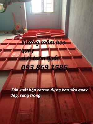 Khay heo quay tặng quà ngày 7-8/1/2019