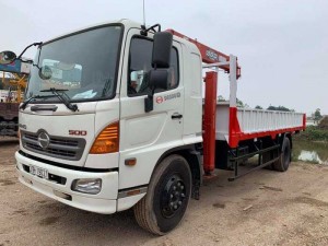 Xe tải Hino 8 tấn gắn cẩu unic theo yêu cầu