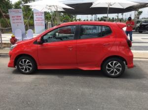 Toyota wigo 1.2 G AT MÀU ĐỎ GIAO NGAY
