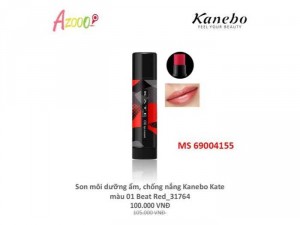 Son môi dưỡng ẩm, chống nắng Kanebo Kate màu 01 (đỏ)
