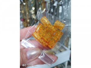 Trụ Màu Vàng Trang Trí 12 Mm
