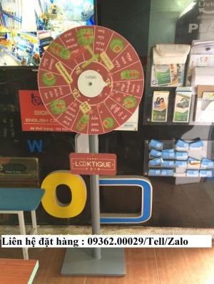 Vòng quay trúng thưởng để bàn- Vòng quay trúng thưởng để đất