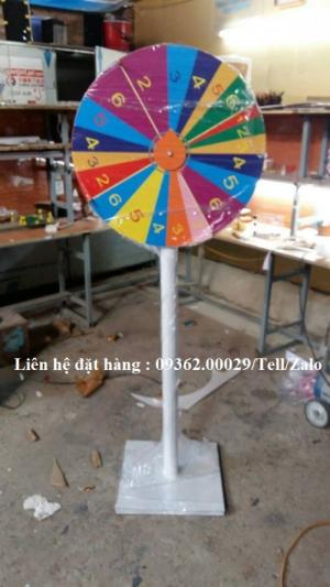 Vòng quay trúng thưởng để bàn- Vòng quay trúng thưởng để đất