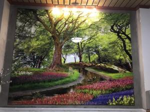 Gạch tranh 3D thiên nhiên hùng vĩ