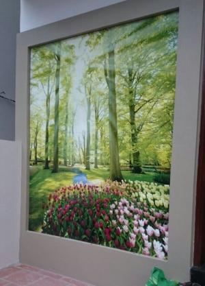Gạch tranh 3D thiên nhiên hùng vĩ