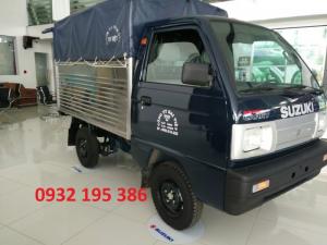 Xe tải mui bạc Suzuki 500kg thùng siêu dài trả trước giao xe ngay