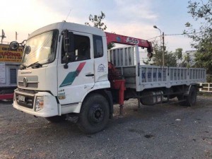 Bán thanh lý gấp xe tải 8 tấn dongfeng gắn cẩu unic 343 đời 2015