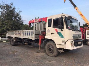 Bán thanh lý gấp xe tải 8 tấn dongfeng gắn cẩu unic 343 đời 2015