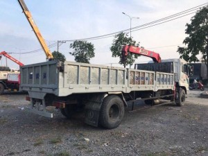 Bán thanh lý gấp xe tải 8 tấn dongfeng gắn cẩu unic 343 đời 2015