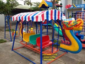 Xích đu rồng chín chỗ ngồi