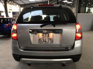 Bán Chevrolet Captiva 2.4LT màu bạc số sàn biển Sài Gòn sản xuất 2013 mẫu mới chạy 46000km