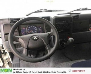 Xe tải Fuso Canter 6.5 Euro4, Xe tải Nhật Bản, Xe tải Trường Hải, Xe tải Tây Ninh, Xe tải Mitsubishi, Hổ trợ bán xe trả góp