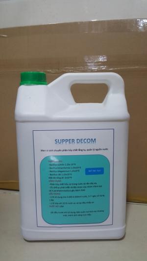 Men vi sinh chuyên phân hủy chất lắng tụ, quản lý nguồn nước ( Supper Decom)