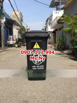 240l- 120l - 120 lít Thùng Rác  240l Giá Rẻ Tại Tphcm