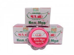 Kem trị mụn dưỡng da hoa đào Đông y
