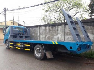 Xe nâng đầu chở máy công trình thaco 2019