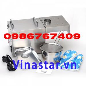 Máy ép dầu lạc, vừng, óc chó...cho gia đình công nghệ Đức STB505 giá tốt