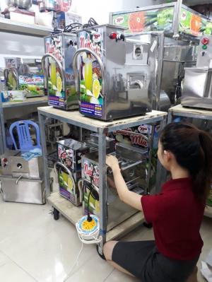 Máy ép mía PT866 - loại đầu ép đặt bàn mini