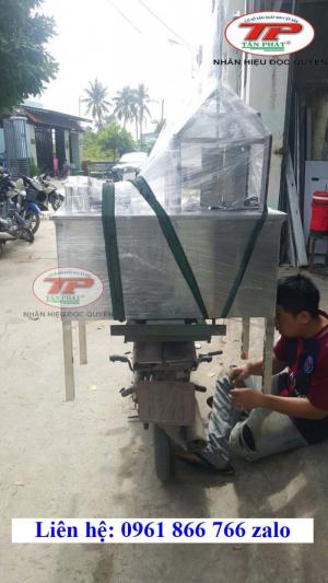 Máy gọt vỏ trái dừa tươi - gọt nhanh siêu tốc ( loại dàn dài )