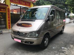 Mercedes Sprinter 311 ESP đời 2012 dầu số sàn màu hồng phấn